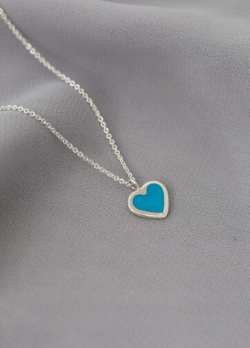 corazon azul plata fondo gris alfonso sanchez jewelry