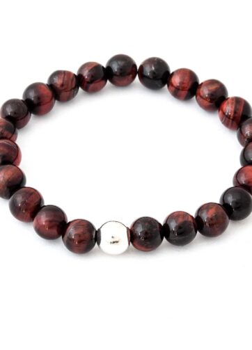 Pulsera de Ojo de Buey con dije de plata 925
